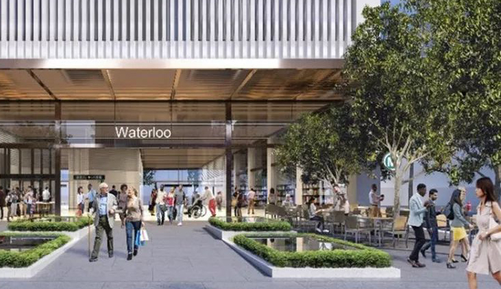 Waterloo火车站获批建造三栋高楼